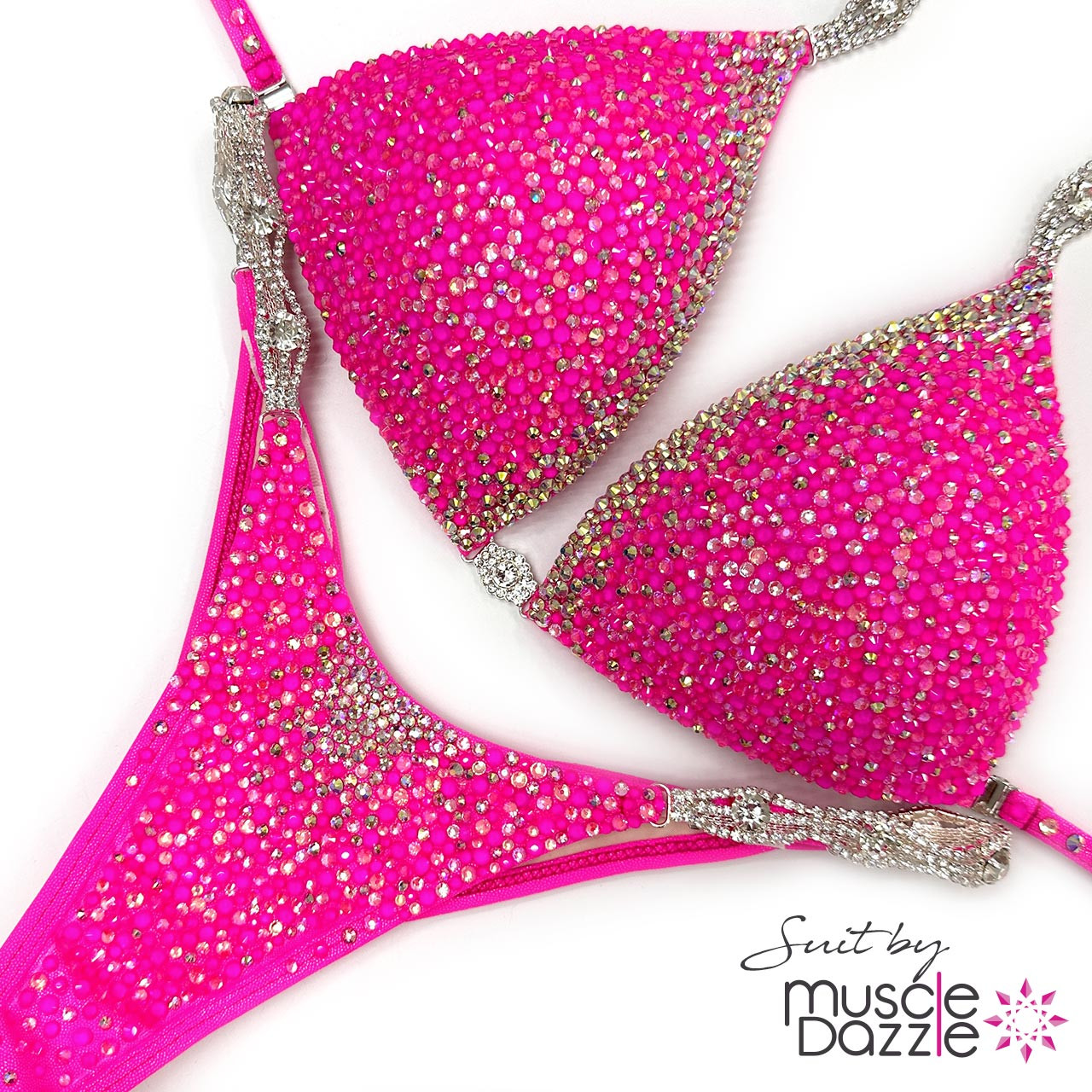 Your Secret Weapon: Hot Pink Competition Bikini