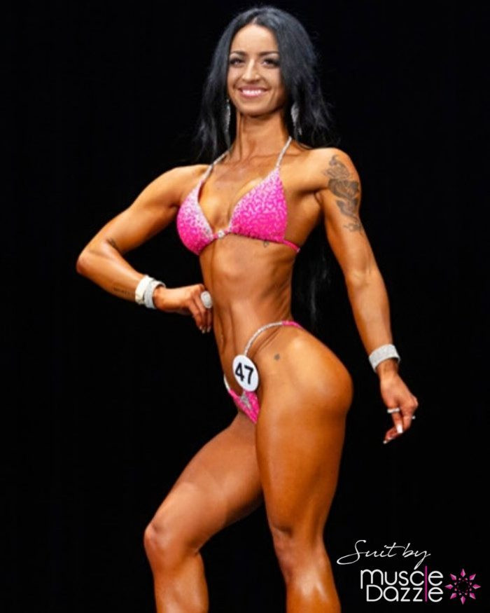 Your Secret Weapon: Hot Pink Competition Bikini