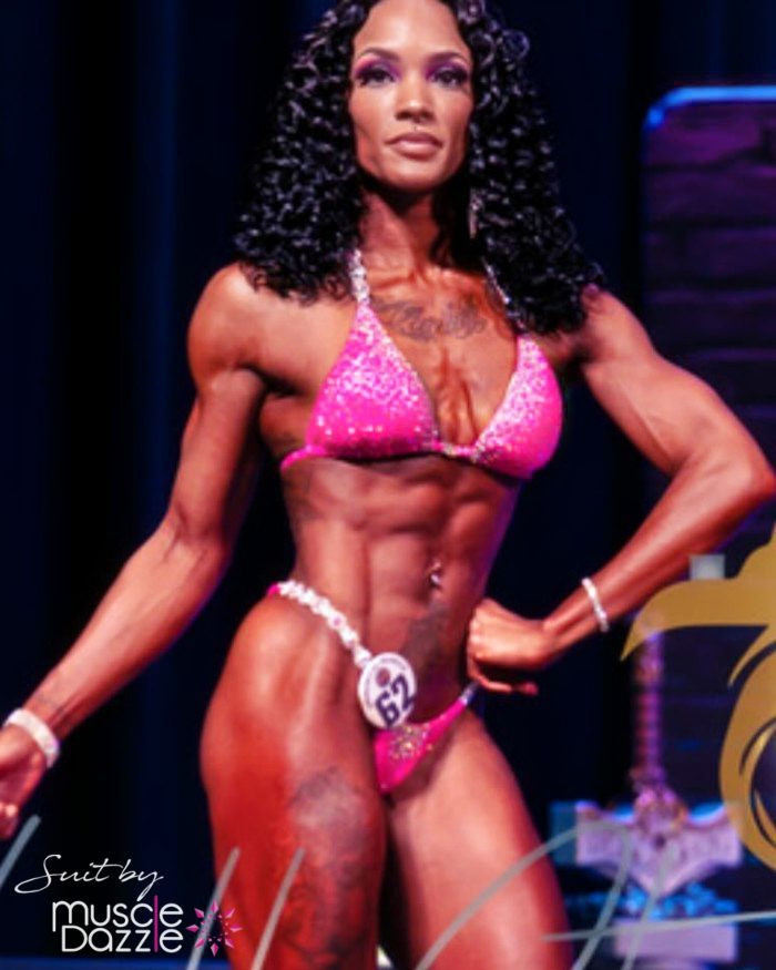 Your Secret Weapon: Hot Pink Competition Bikini