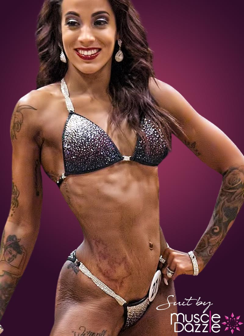 Black Crystal Competition Bikini