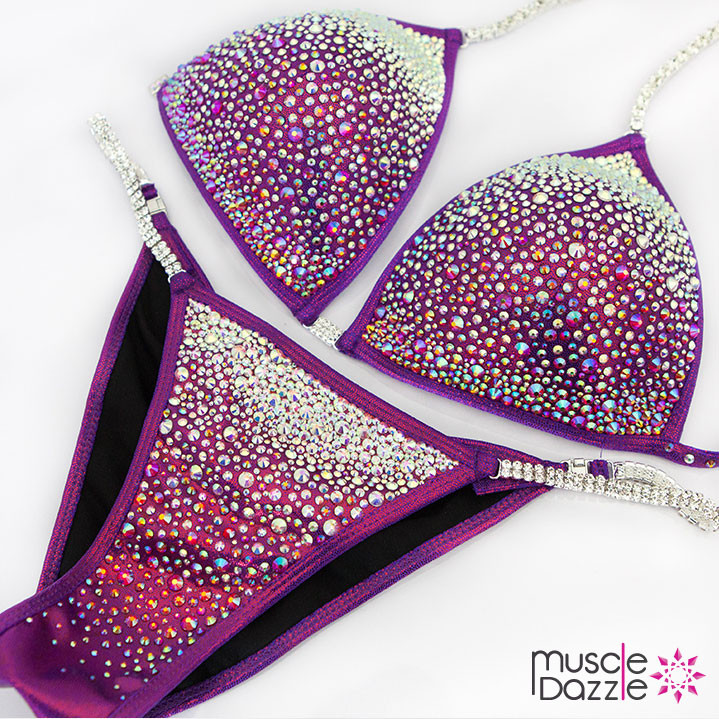 Sportivo Bikini Black & Purple