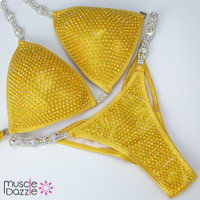Yellow Competition Bikini