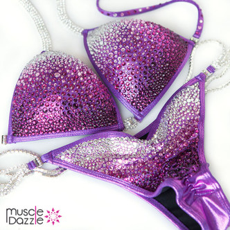 Purple Crystal Competition Bikini