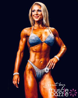 Blue Ombre Figure Suit