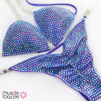 Purple Crystal Competition Bikini