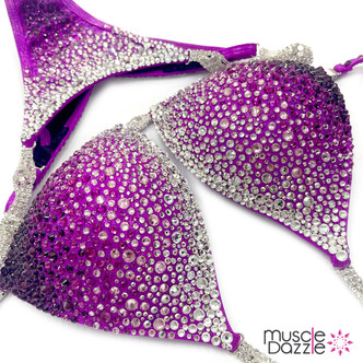 Magenta Competition Bikini