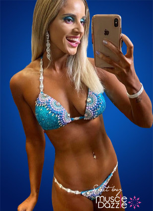 Aqua Bikini Competition Suit