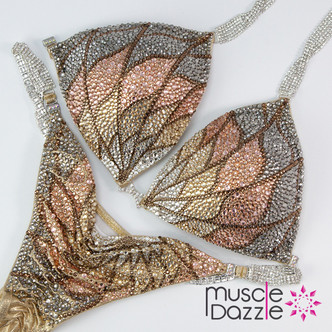 Gold Competition Bikinis | 40+ Gorgeous Designs