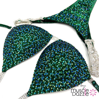 Emerald Green Competition Bikini