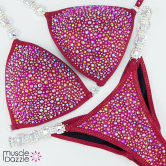 Ruby Red Competition Bikini