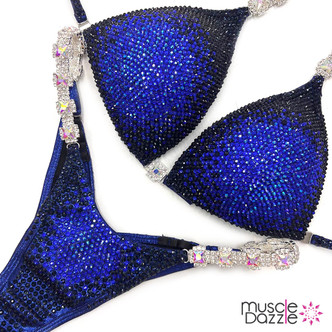 Blue Competition Bikini