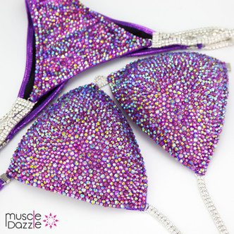 コンテストビキニ パープル Magic Purple Competition Bikini | Cast a spell