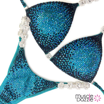 Teal Competition Bikini