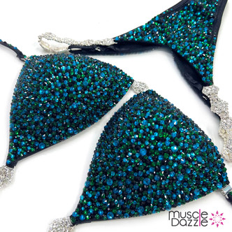 Teal Emerald Competition Bikini