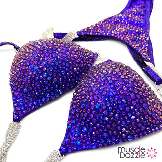 Purple Bikini Competition Suits | 130+ Designs