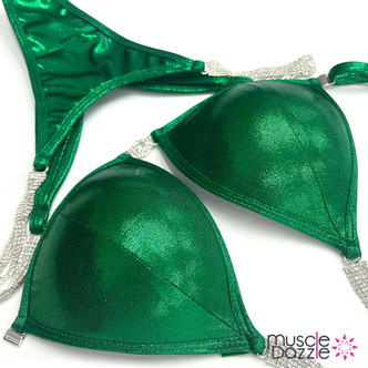 Green Competition Bikini