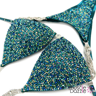 Turquoise Competition Bikini