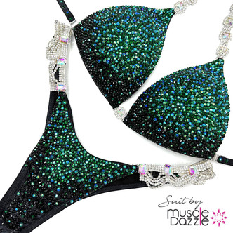 Emerald Green Competition Bikini