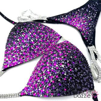 Fuchsia Competition Bikini: Dazzle Like a Pro
