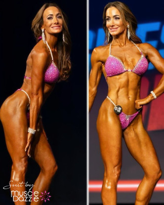Lilac Competition Bikini
