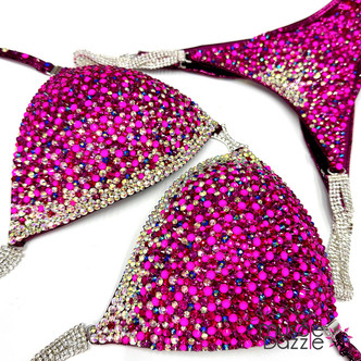 Magenta Competition Bikini