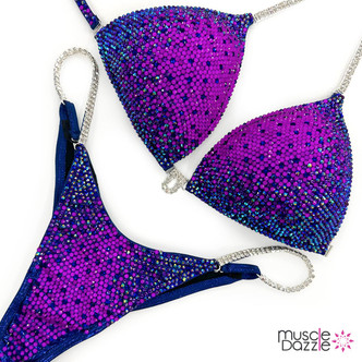 Fuchsia Competition Bikini: Dazzle Like a Pro