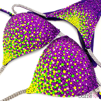 Vibrant Fiesta Figure Suit | Stand Out on Stage
