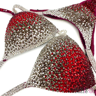 Scarlet Frost Competition Bikini