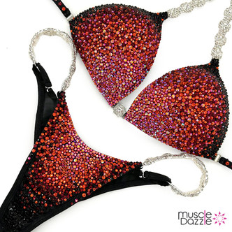 Simply Unforgettable: Scarlet Shadow Competition Bikini