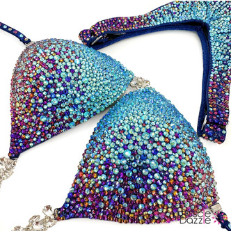 Cosmic Blue Figure Suit