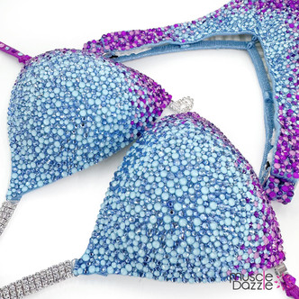 Violet Sapphire Figure Suit