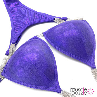 Lavender Undecorated Wellness Competition Suit