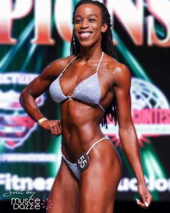 Blue Diamond Competition Bikini
