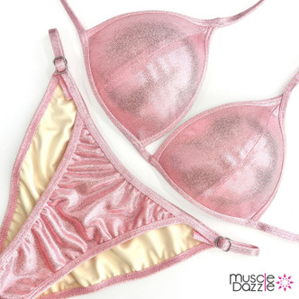 Baby Pink NPC Fit Model Competition Suit