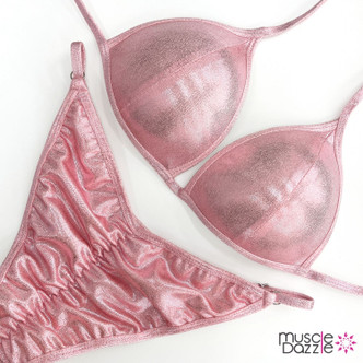 Baby Pink NPC Fit Model Competition Suit