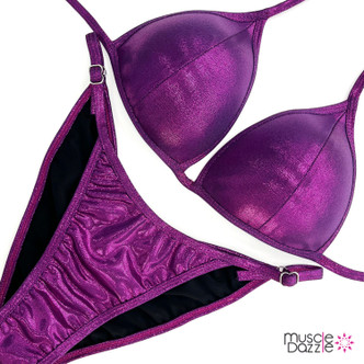 Purple NPC Fit Model Competition Suit (FM008)