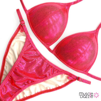 Coral NPC Fit Model Competition Suit