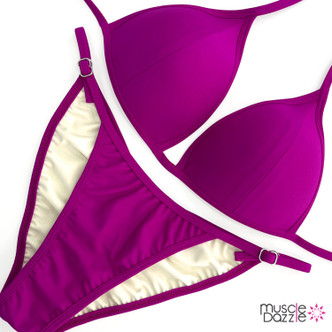 Magenta NPC Fit Model Competition Suit