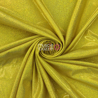 Lemon Yellow Undecorated Competition Bikini