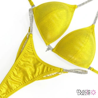 Lemon Yellow Undecorated Wellness Suit (UW056)