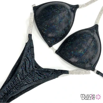 Charcoal Undecorated Wellness Suit (UW064)