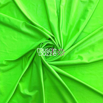 Neon Green Undecorated Wellness Competition Suit