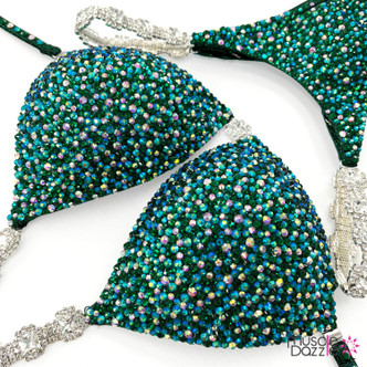 Peacock Passion Wellness Suit