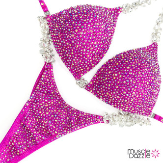 Fuchsia Flash Competition Bikini
