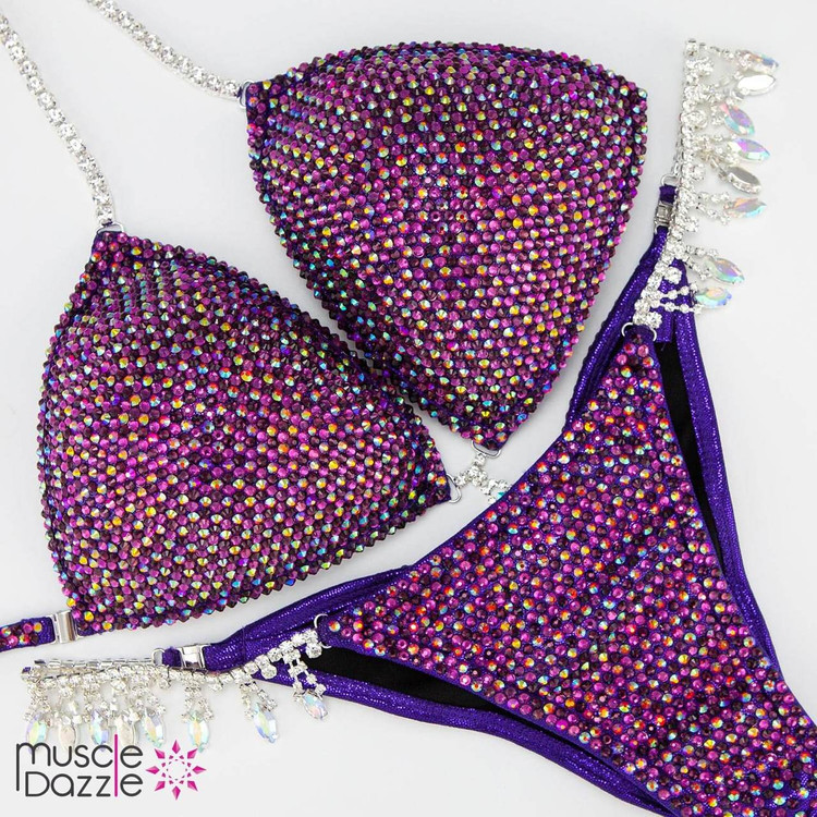 Deep Purple Competition Bikini