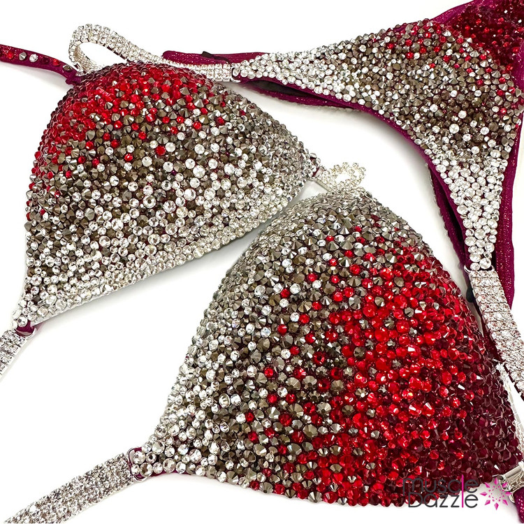 Scarlet Frost Competition Bikini