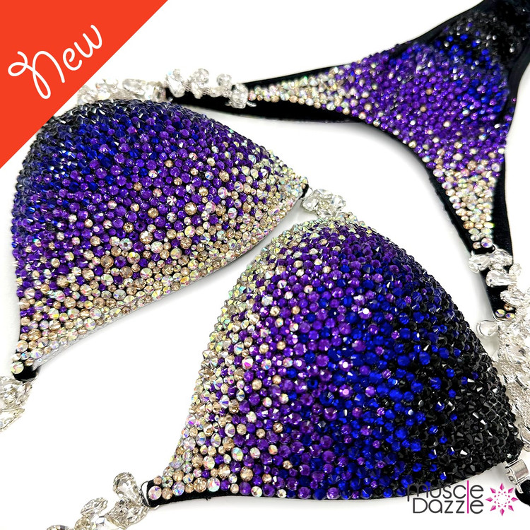 Midnight Violet Competition Bikini