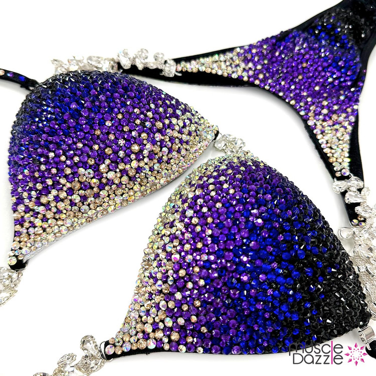 Midnight Violet Competition Bikini
