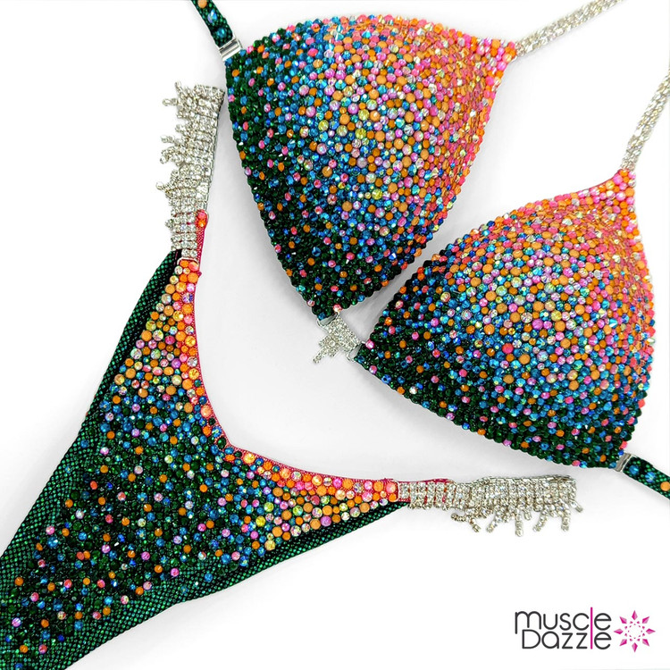 Peacock Glow Wellness Suit