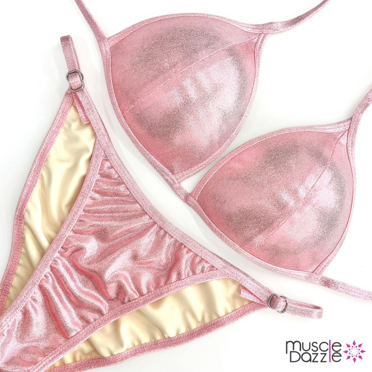 Baby Pink NPC Fit Model Competition Suit